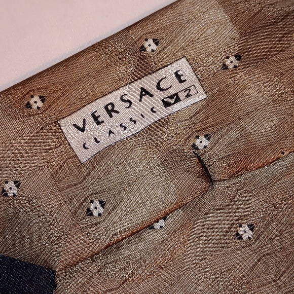 *PRINT* VERSACE V2 necktie - Picture 3 of 5